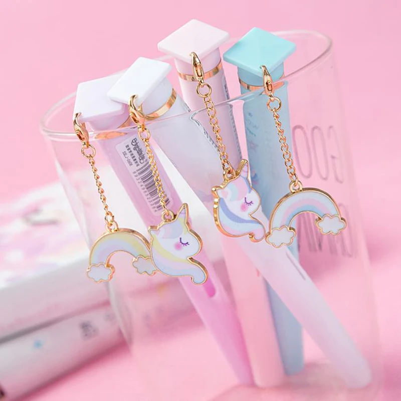1 Pcs Kawaii Unicorn Cherry Sakura Pendant Fountain Pens with 2 Blue Ink Nib Calligraphy Signature Pens Student Stationery Gifts
1 Pcs Kawaii Unicorn Cherry Sakura Pendant Fountain Pens with 2 Blue Ink Nib Calligraphy Signature Pens Student Stationery Gifts