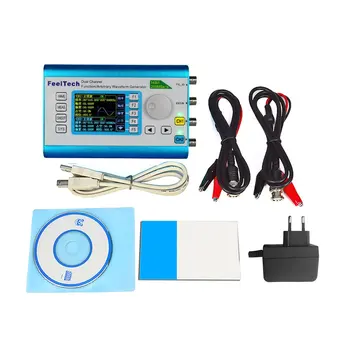 Digital Dual-channel DDS Signal Source Generator Arbitrary Waveform Function 250MSa/s 20MHz Frequency Meter
Digital Dual-channel DDS Signal Source Generator Arbitrary Waveform Function 250MSa/s 20MHz Frequency Meter