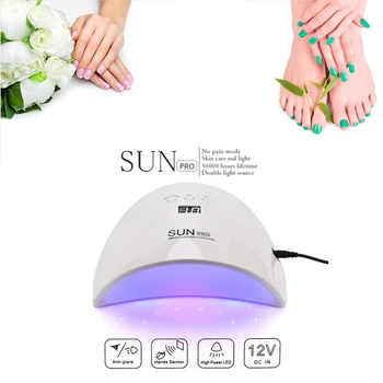 36 LED UV Gel Lamp Nail Dryer LCD Display Manicure Curing Gel Polish For Finger Toe Nails Auto Sensor Timer UV Lamp Nail Dryer
36 LED UV Gel Lamp Nail Dryer LCD Display Manicure Curing Gel Polish For Finger Toe Nails Auto Sensor Timer UV Lamp Nail Dryer