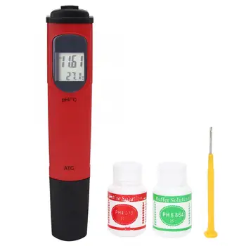 Portable Temperature pH Meter Accurate Water Quality Testing Tool with Calibration Solution
Portable Temperature pH Meter Accurate Water Quality Testing Tool with Calibration Solution