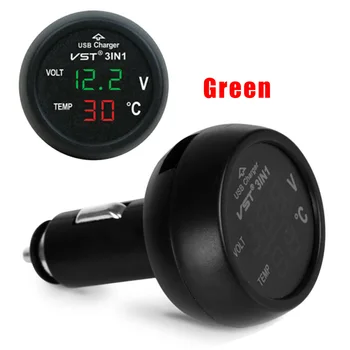 Accessories Car Voltmeter Thermometer USB Charger Car Thermometer USB Charger Parts Digital
Accessories Car Voltmeter Thermometer USB Charger Car Thermometer USB Charger Parts Digital