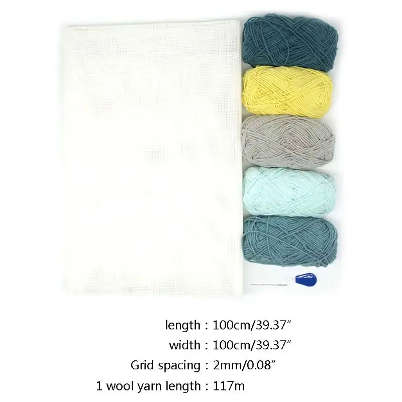 Mesh Cloth Thread Yarn Embroidery Needle Threader Set for Latch Hook Rug Hooking Q6PE
Mesh Cloth Thread Yarn Embroidery Needle Threader Set for Latch Hook Rug Hooking Q6PE
