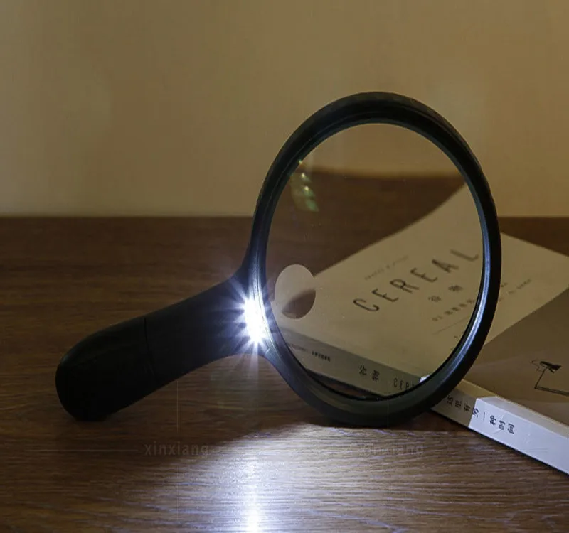 High-definition Magnifying Glass Students Old Man Reading with LED Light Hand-Held Optical Magnifying Glass Magnifying
High-definition Magnifying Glass Students Old Man Reading with LED Light Hand-Held Optical Magnifying Glass Magnifying