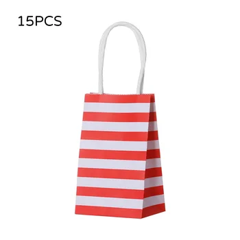 15 Pcs Cross Stripe Paper Party Loot Bags Handles Wedding Birthday Gift Bags Wholesale Storage Orangizer Bag
15 Pcs Cross Stripe Paper Party Loot Bags Handles Wedding Birthday Gift Bags Wholesale Storage Orangizer Bag