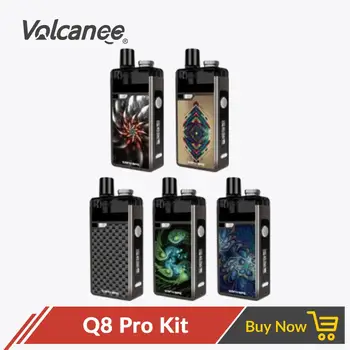 Volcanee Q8 Pro Pod Starter Kit 1620mAh Battery 4.5ml Pod Capacity 40W Wattage E-Cigarette Vape Pen Device Box Mod Kit
Volcanee Q8 Pro Pod Starter Kit 1620mAh Battery 4.5ml Pod Capacity 40W Wattage E-Cigarette Vape Pen Device Box Mod Kit