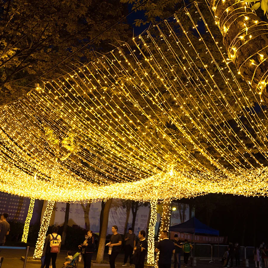 50M 100M LED Icicle String Lights 8 Modes Christmas Fairy Garland Light Outdoor Garden Wedding Party Twinkle Star String Lights
50M 100M LED Icicle String Lights 8 Modes Christmas Fairy Garland Light Outdoor Garden Wedding Party Twinkle Star String Lights