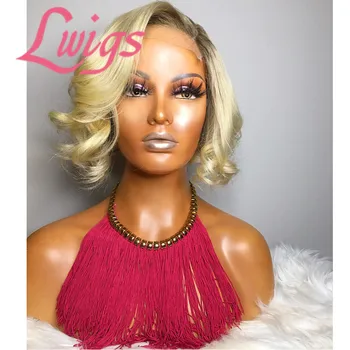 Cheap Ombre 1b 613 Blonde Short Bob Lace Front Wig Wavy Gold Transparent Lace Front Human Hair Wigs With Baby Hair For Women
Cheap Ombre 1b 613 Blonde Short Bob Lace Front Wig Wavy Gold Transparent Lace Front Human Hair Wigs With Baby Hair For Women