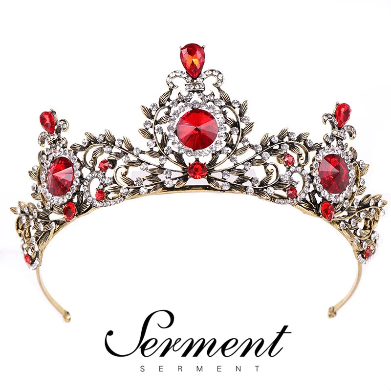 SERMENT Bridal Cron Tiaras Charm Fashion Princess Tiara for Women Bride Wedding Hair Accessories 
SERMENT Bridal Cron Tiaras Charm Fashion Princess Tiara for Women Bride Wedding Hair Accessories