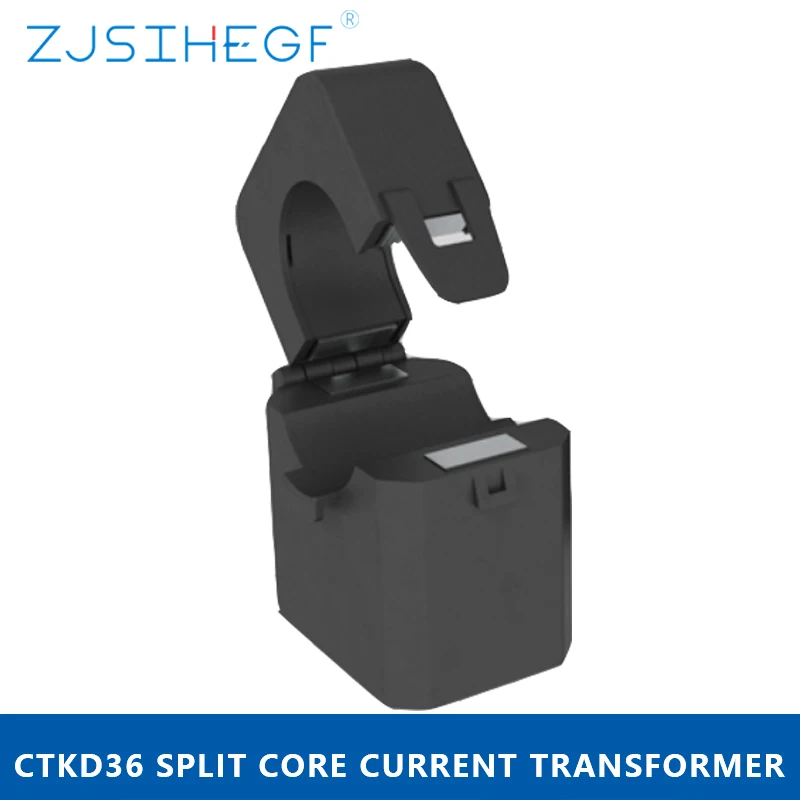 Clamp on CT CTKD36 Split Core Current Transformer 400A/40mA 500/50mA 600A/60mA with Smart Energy System Inner Size 36mm
Clamp on CT CTKD36 Split Core Current Transformer 400A/40mA 500/50mA 600A/60mA with Smart Energy System Inner Size 36mm