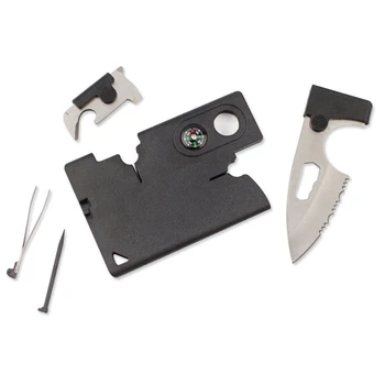 Logic Credit Card Companion with Lens/Compass Survival Tool EDC Pocket Knife Military Multitools
Logic Credit Card Companion with Lens/Compass Survival Tool EDC Pocket Knife Military Multitools