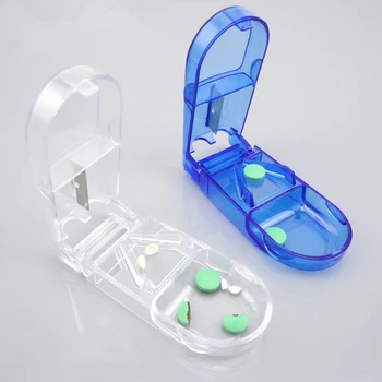 Transparent Pill Cutter Box Portable Convenient Drug Box Tablet Cutter Splitter Medicine Pill Holder Cutter box pillendoosje
Transparent Pill Cutter Box Portable Convenient Drug Box Tablet Cutter Splitter Medicine Pill Holder Cutter box pillendoosje