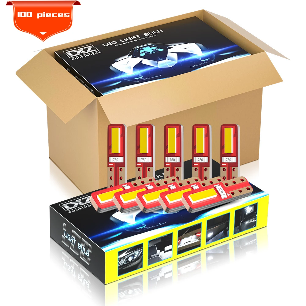 DXZ 100Pcs T5 LED Bulbs Super Bright Canbus White 2SMD Chipsets for Auto Error Free Car Instrument Cluster Dashboard Light 12V
DXZ 100Pcs T5 LED Bulbs Super Bright Canbus White 2SMD Chipsets for Auto Error Free Car Instrument Cluster Dashboard Light 12V