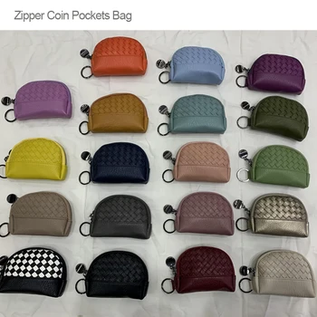 Woven Leather Card Holder Women Slim Zipper Coin Bag with Card Slots Pocket Card Wallet have Whosales Price
Woven Leather Card Holder Women Slim Zipper Coin Bag with Card Slots Pocket Card Wallet have Whosales Price