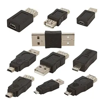 Promotion--10PCS OTG 5 Pin F/M mini Changer Adapter Converter USB Male to Female Micro-USB
Promotion--10PCS OTG 5 Pin F/M mini Changer Adapter Converter USB Male to Female Micro-USB