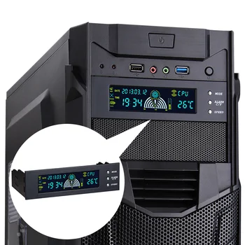 5.25 Inch PC Bracket Fan Speed Controller Accessories LCD Front Panel 3 Pin Temperature Display Computer Easy Operate Home
5.25 Inch PC Bracket Fan Speed Controller Accessories LCD Front Panel 3 Pin Temperature Display Computer Easy Operate Home