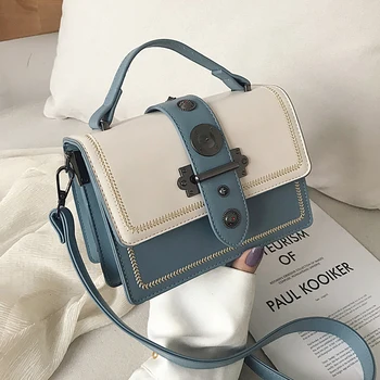 Women's Designer Handbag Elegant Female Casual Messenger Bag PU Leather New 2020 Simple Personality Small Square Women Bag
Women's Designer Handbag Elegant Female Casual Messenger Bag PU Leather New 2020 Simple Personality Small Square Women Bag