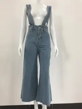 Womens Jeans Denim Overalls Casual Fashion Korean Skinny High Waist Pencil Pants Blue Ankle- Length Trousers Plus Size
Womens Jeans Denim Overalls Casual Fashion Korean Skinny High Waist Pencil Pants Blue Ankle- Length Trousers Plus Size