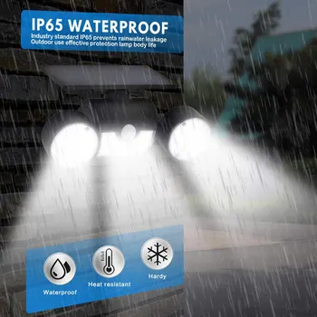 Solar Lights 30 LED Motion Sensor Waterproof Light 360 Rotatable for Pation Yard Stairway L9 #2
Solar Lights 30 LED Motion Sensor Waterproof Light 360 Rotatable for Pation Yard Stairway L9 #2