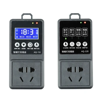 Aquarium Smart Timer Switch Socket Fish Tank Light Controller Dimmer Modulator M68E
Aquarium Smart Timer Switch Socket Fish Tank Light Controller Dimmer Modulator M68E
