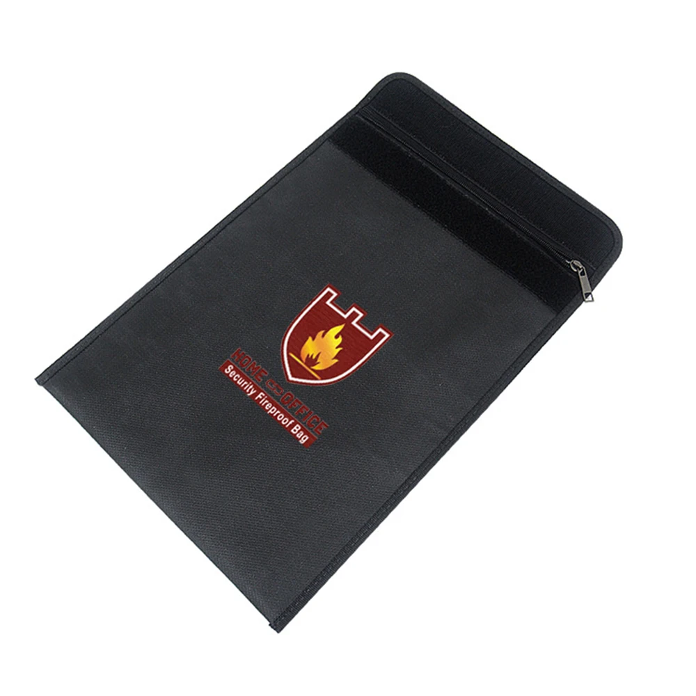Security Fireproof Document Bag 15" x 11" Waterproof Cash Envelope Holder for Valuables Documents Money Jewelry Zipper Closure
Security Fireproof Document Bag 15" x 11" Waterproof Cash Envelope Holder for Valuables Documents Money Jewelry Zipper Closure