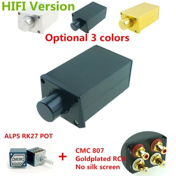 FV3 high-precision passive preamp HIFI volume controller No gain with RK27 CMC816 RCA
FV3 high-precision passive preamp HIFI volume controller No gain with RK27 CMC816 RCA