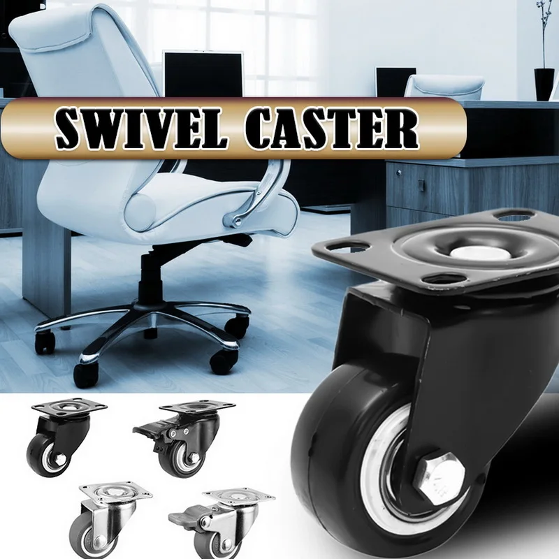 Furniture Casters Wheels Soft Rubber Swivel Caster Silver Roller Wheel For Platform Trolley Chair Household Accessories 80kg4pcs 
Furniture Casters Wheels Soft Rubber Swivel Caster Silver Roller Wheel For Platform Trolley Chair Household Accessories 80kg4pcs