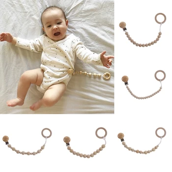 Baby Natural Wooden Beaded Pacifier Holder Clip Nursing Teether Dummy Chain Gift H37A
Baby Natural Wooden Beaded Pacifier Holder Clip Nursing Teether Dummy Chain Gift H37A