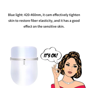 LED Photonic Skin Instrument 3 Colors Light Skin Care Facial Mask Rejuvenation Wrinkle Acne Removal Skin Whitening Masks
LED Photonic Skin Instrument 3 Colors Light Skin Care Facial Mask Rejuvenation Wrinkle Acne Removal Skin Whitening Masks