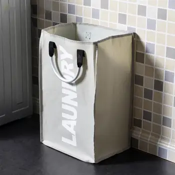 Large Sized Storage Baskets Waterproof Storage Bin Laundry Hamper Basket for Clothes Laundry Light Gray
Large Sized Storage Baskets Waterproof Storage Bin Laundry Hamper Basket for Clothes Laundry Light Gray