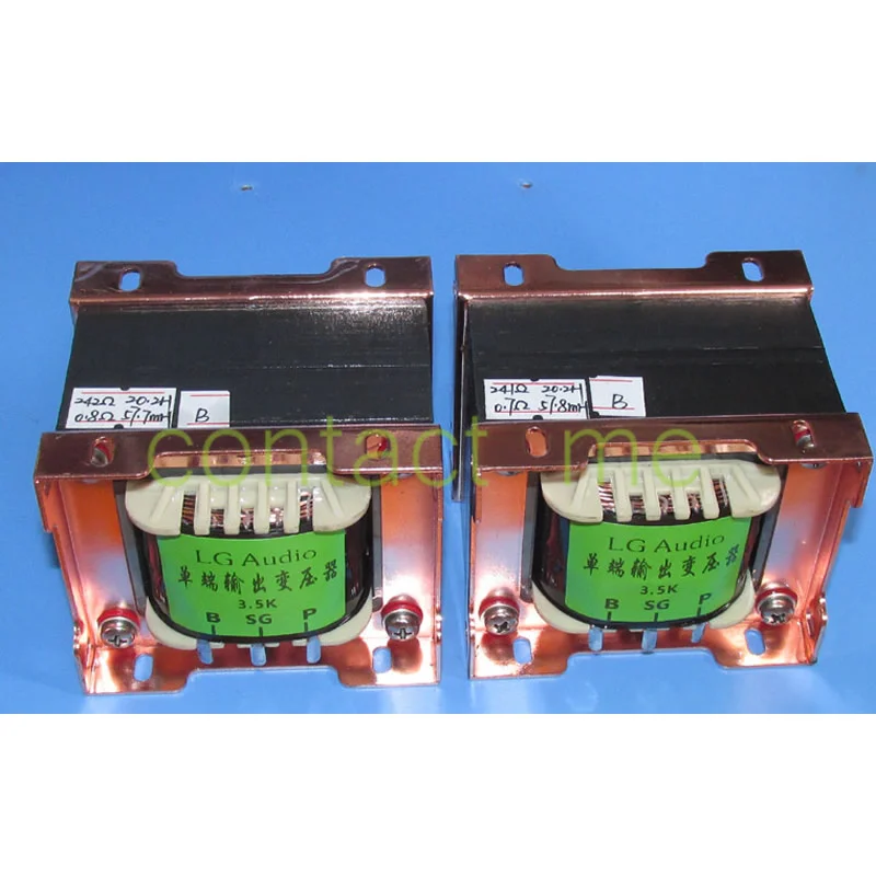 2.5K /3.5K 15W single-ended output transformer, suitable for 2A3 / 300B / EL34 / 6P3P tube amplifier
2.5K /3.5K 15W single-ended output transformer, suitable for 2A3 / 300B / EL34 / 6P3P tube amplifier