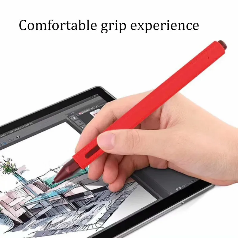 Apply To Surface Set Pen Stylus Holder Cover Case For Microsoft Flat Touch Write The Nib Silica Gel Non-slip Sheath
Apply To Surface Set Pen Stylus Holder Cover Case For Microsoft Flat Touch Write The Nib Silica Gel Non-slip Sheath