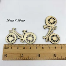 50pcs Wooden Bicycle DIY Toy Gift Home Decoration Wood Bike 50x30mm 
50pcs Wooden Bicycle DIY Toy Gift Home Decoration Wood Bike 50x30mm