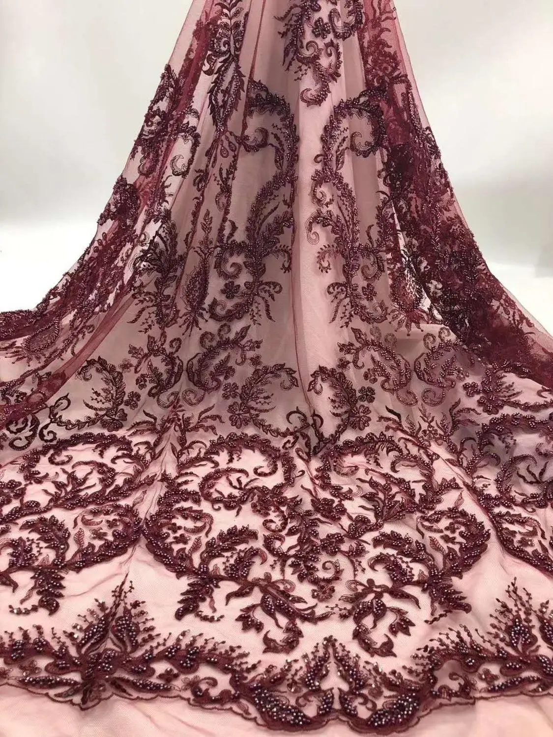 3colors Sequins beads embroidery fabric high-end evening dress/prom dress design French mesh lace wedding dress party dress
3colors Sequins beads embroidery fabric high-end evening dress/prom dress design French mesh lace wedding dress party dress