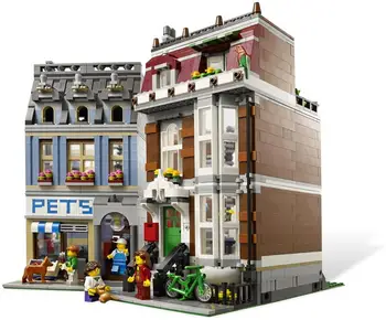 2130Pcs City Street View Series is compatible with 15009 10218 street pet shop model building block brick model children's toys
2130Pcs City Street View Series is compatible with 15009 10218 street pet shop model building block brick model children's toys