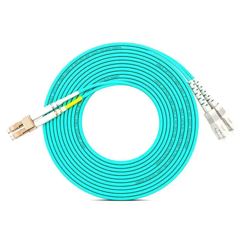 

Free Shipping SC/UPC-LC/UPC Multi-Mode OM3 Fiber Cable Multimode Duplex Fiber Optical Jumper Patch Cord 3M 5M 10M15M 20M 25M