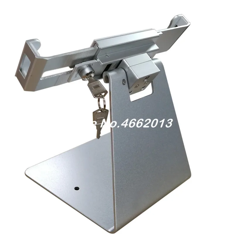 7-10.1 inch tablet security stand lock holder Android or Apple for desktop reversible brackets, can be resized
7-10.1 inch tablet security stand lock holder Android or Apple for desktop reversible brackets, can be resized