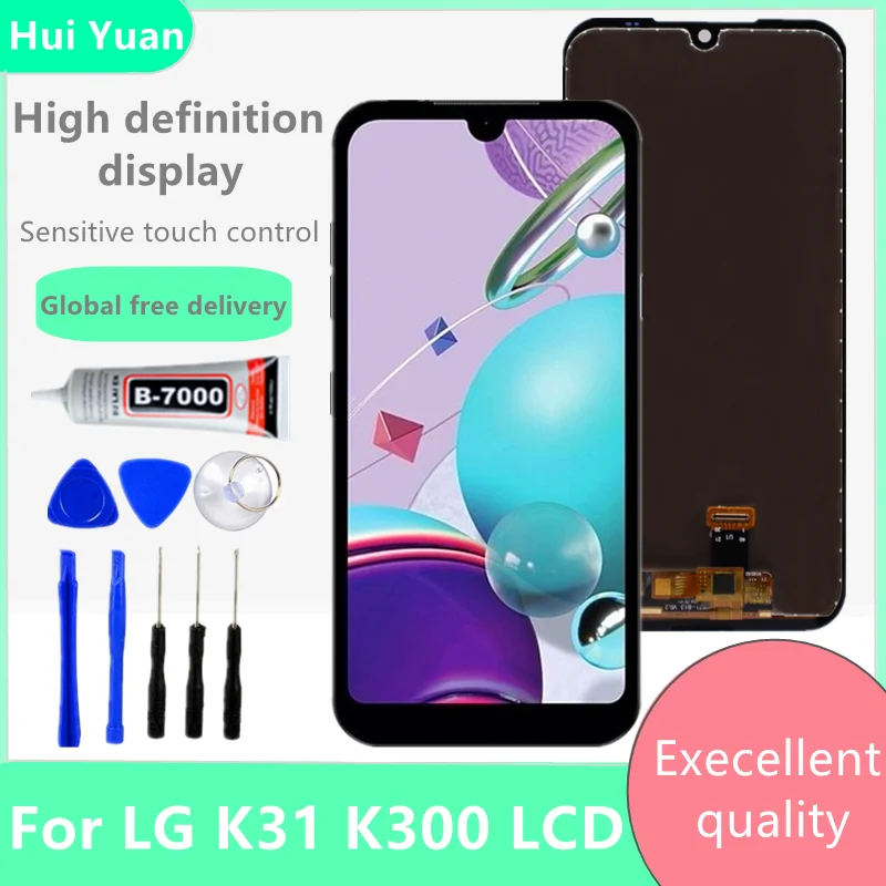 

Original For LG K31/k300 Touch Screen Digitizer Assembly Replacement With Frame Tools