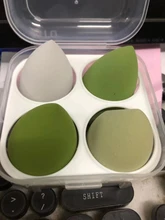 Almohadillas De maquillaje para mujer, Accesorios De belleza femeninos, 4 unidades