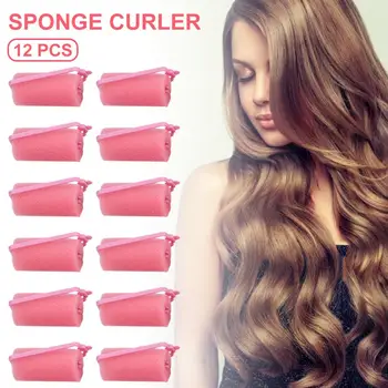 12PCS/Pack Sponge Bar Curling Iron Curling Rod Pear Flower Hair Roll Big Wave Hair Curling Hair Tools Sponge Hair Rollers
12PCS/Pack Sponge Bar Curling Iron Curling Rod Pear Flower Hair Roll Big Wave Hair Curling Hair Tools Sponge Hair Rollers