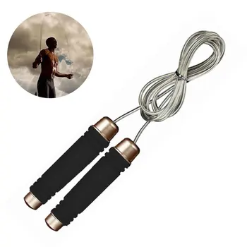 Fitness Equipment Weighted Training Adjustable Length Skipping Ball Bearing Steel Wire Gym Jump Rope Anti Slip Workout Speed
Fitness Equipment Weighted Training Adjustable Length Skipping Ball Bearing Steel Wire Gym Jump Rope Anti Slip Workout Speed