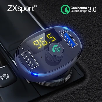 QC 3.0 USB Car Charger For Phone Bluetooth Wireless FM Transmitter MP3 Player Dual USB Charger TF Card Music Hands Free Car Kit
QC 3.0 USB Car Charger For Phone Bluetooth Wireless FM Transmitter MP3 Player Dual USB Charger TF Card Music Hands Free Car Kit
