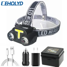 LED Headlight Headlamp Bike Light Mini COB Head Lamp Flashlight USB Rechargeable 18650 Torch Camping Hiking Night Fishing Light
LED Headlight Headlamp Bike Light Mini COB Head Lamp Flashlight USB Rechargeable 18650 Torch Camping Hiking Night Fishing Light