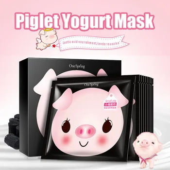 10Pcs OneSpring Piglet Yogurt Face Mask Moisturizing Anti Aging Shrink Pores Facial Care ZGOOD
10Pcs OneSpring Piglet Yogurt Face Mask Moisturizing Anti Aging Shrink Pores Facial Care ZGOOD