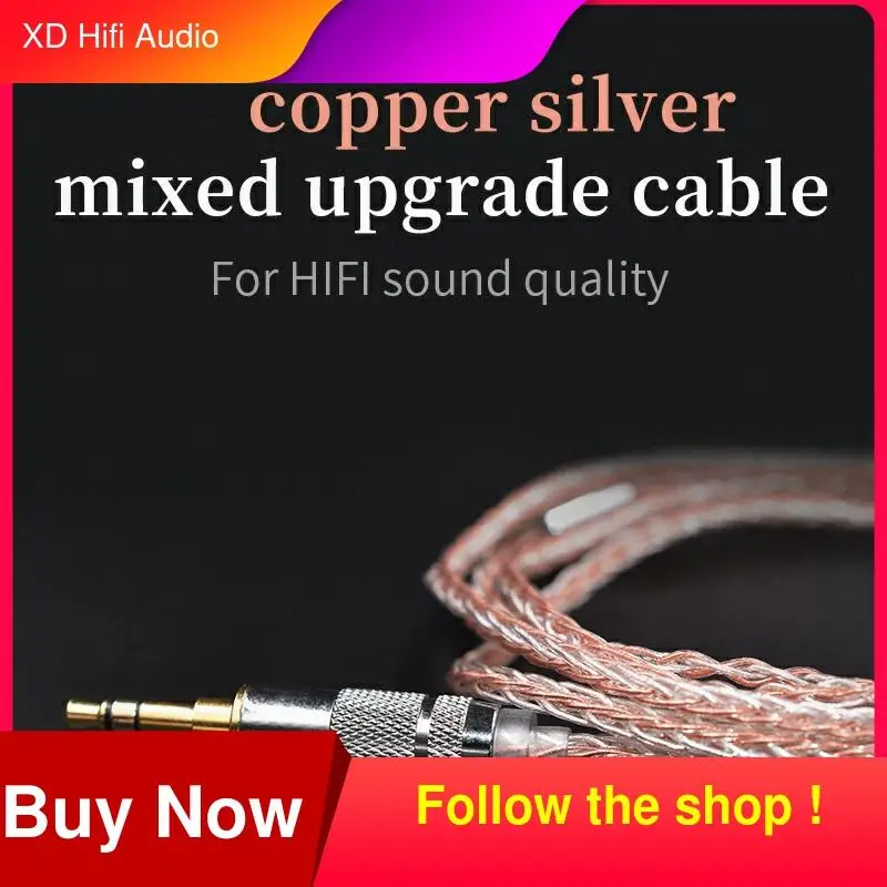Mixed Upgraded 8 Core Copper Earpho Silver Cable 2pin/Mmcx Connector Use For KZ ZS4/ZS5/ZS6/ZSA/ED16/ ZSN/ZST/ES4/ZS10/AS10/BA10
Mixed Upgraded 8 Core Copper Earpho Silver Cable 2pin/Mmcx Connector Use For KZ ZS4/ZS5/ZS6/ZSA/ED16/ ZSN/ZST/ES4/ZS10/AS10/BA10