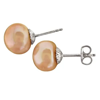 Pendant in sterling silver 925mls with cultured pearl in freshwater 10-11mm. Closure Pressure
Pendant in sterling silver 925mls with cultured pearl in freshwater 10-11mm. Closure Pressure