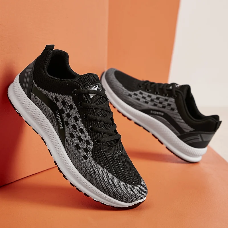 New Men Sneakers Shoes Lace-up Mesh Shoes Men Casual Shoes Adult Breathable Comfortable Fashion Men Non-slip Sport Footwears
New Men Sneakers Shoes Lace-up Mesh Shoes Men Casual Shoes Adult Breathable Comfortable Fashion Men Non-slip Sport Footwears