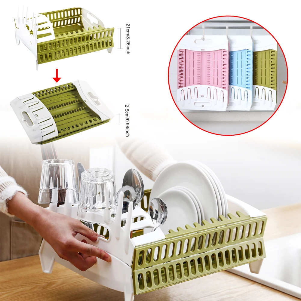 Foldable Dish Rack Kitchen Storage Holder Drainer Bowl Tableware Plate Cup Creative Drying Rack Home Shelf Dinnerware Organizer
Foldable Dish Rack Kitchen Storage Holder Drainer Bowl Tableware Plate Cup Creative Drying Rack Home Shelf Dinnerware Organizer