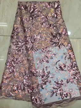 African Sequins Lace Fabric 2019 Nigerian French Tulle Lace with Sequins Embroidery Lace Fabric for Wedding Dress
African Sequins Lace Fabric 2019 Nigerian French Tulle Lace with Sequins Embroidery Lace Fabric for Wedding Dress
