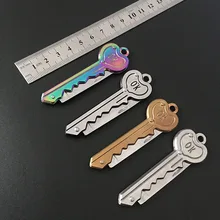 Mini Keyring Fold Blade Survive Outdoor Kit Gadget Knife Letter Pocket Keychain Box Open Opener Camp Package Tool Multi Key Ring
Mini Keyring Fold Blade Survive Outdoor Kit Gadget Knife Letter Pocket Keychain Box Open Opener Camp Package Tool Multi Key Ring