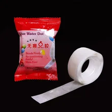 Pegamento para globos de 100 puntos, accesorio adhesivo para puntos, manualidades adhesivas, adornos fiestas de cumpleaños, globos para el techo o pegatinas de pared(China)